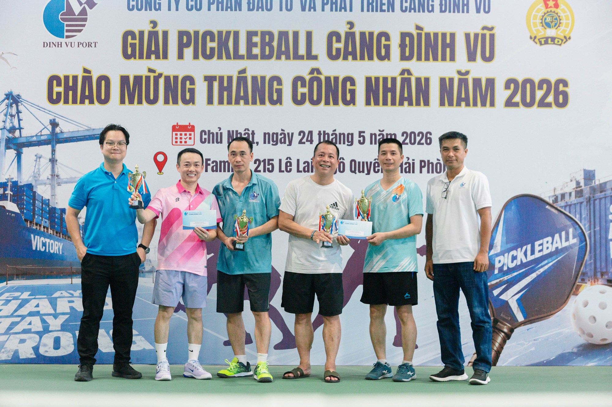 Các VĐV đoạt Giải Ba nội dung đôi nam
